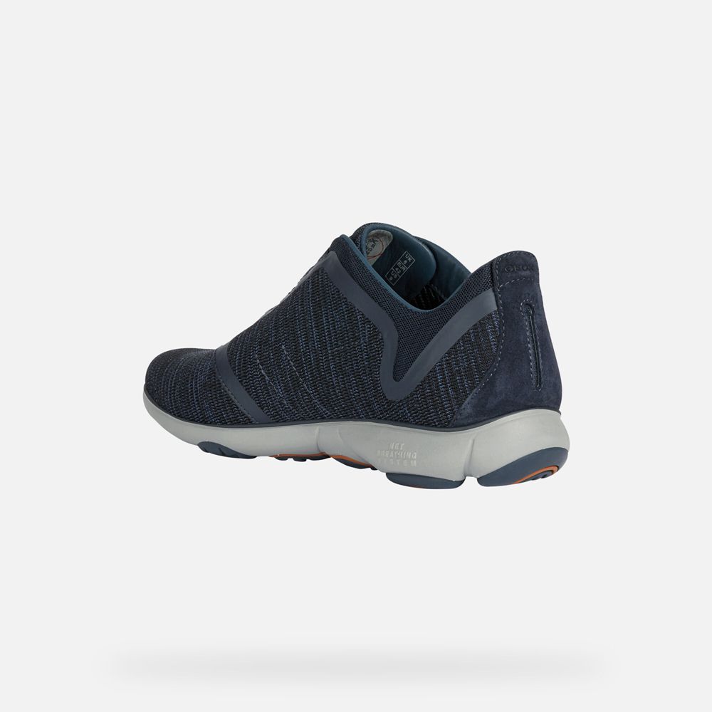 Tenis Geox Homem Azul Marinho - Nebula - HKIYD9624